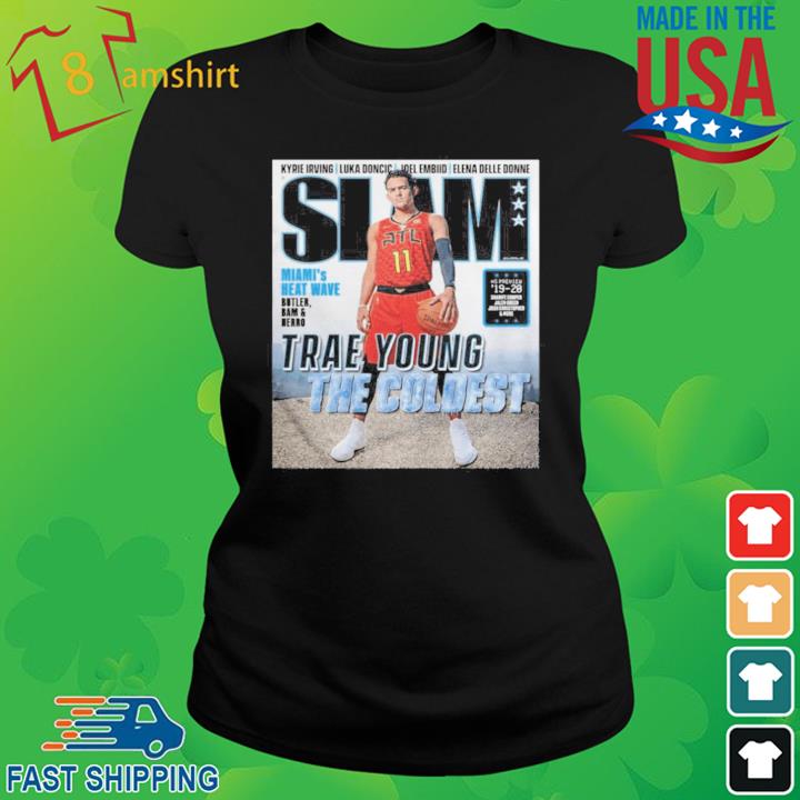 Slam Cover Trae Young The Coloest Shirt ladies den