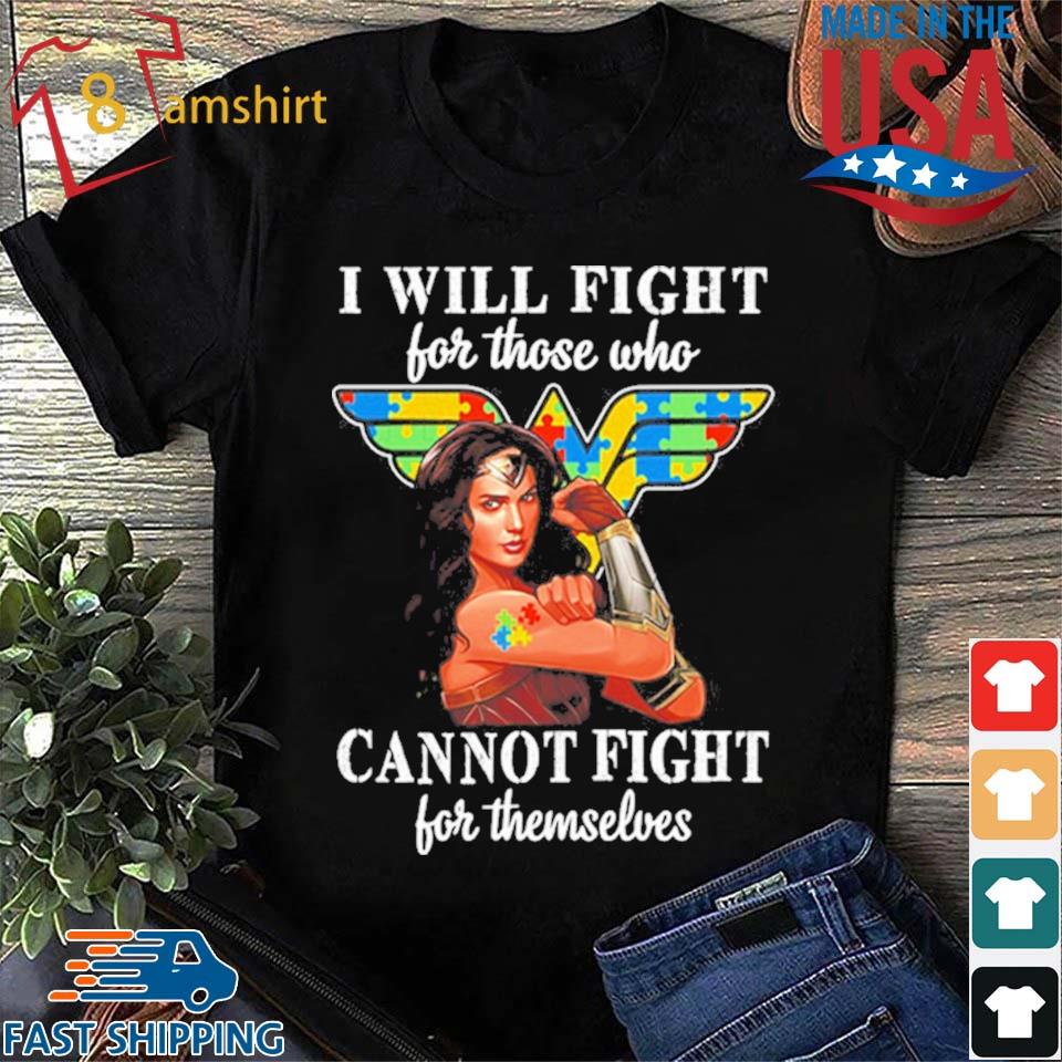 wonder woman autism shirt