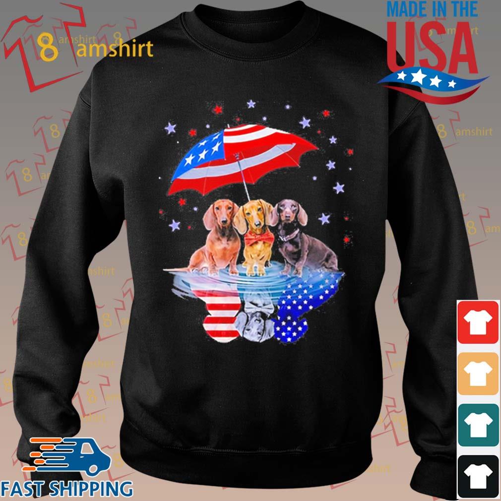 dachshund flag shirt