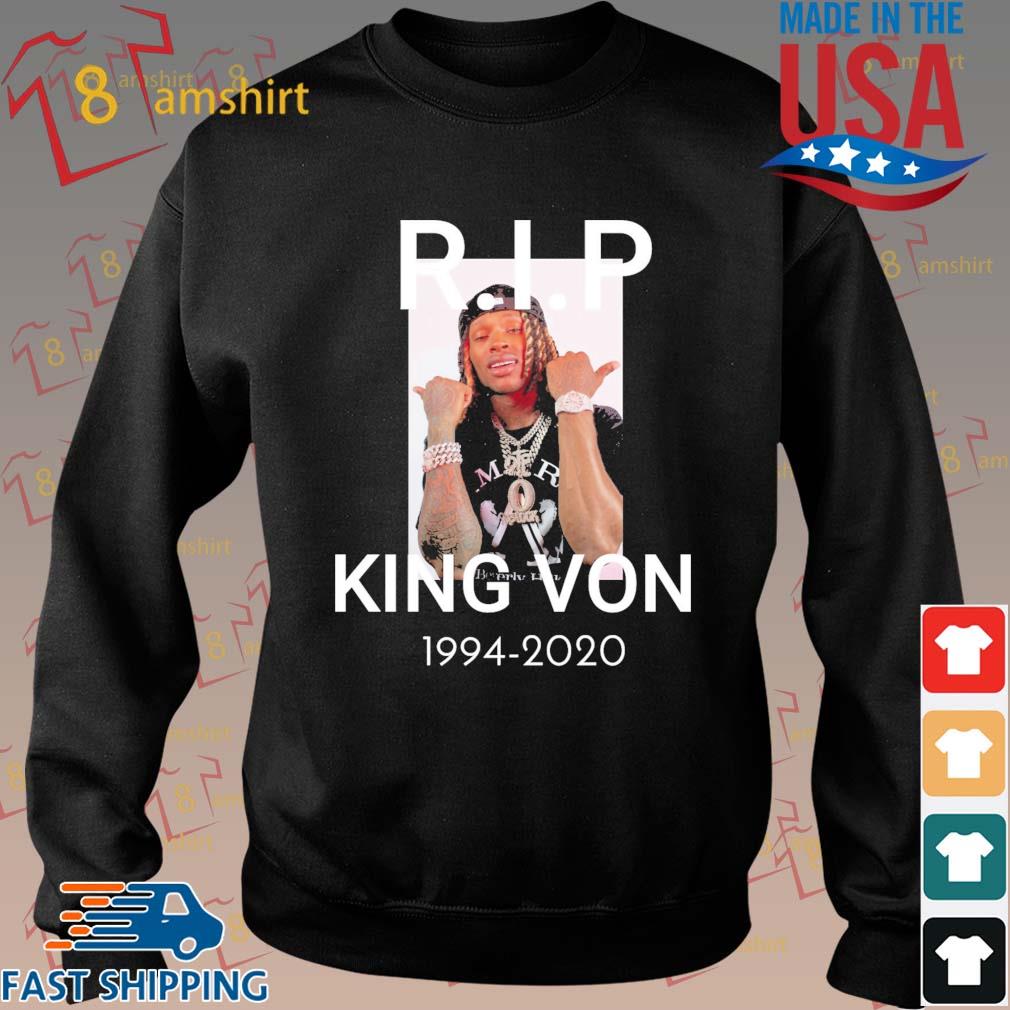 rip king von sweatshirt